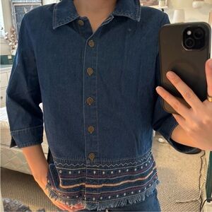 Vintage Western Button Up